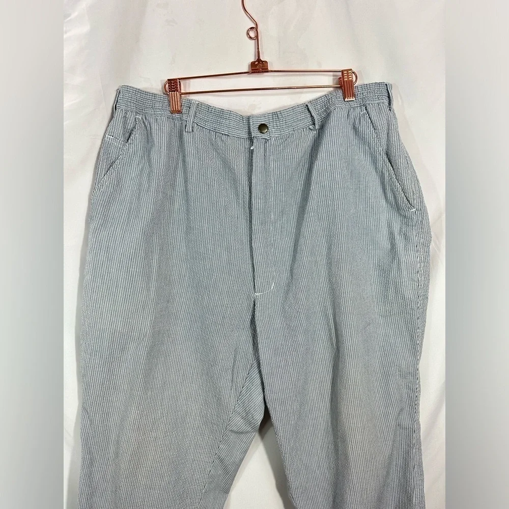 Vintage Haband Casual Joe seersucker pants size 42